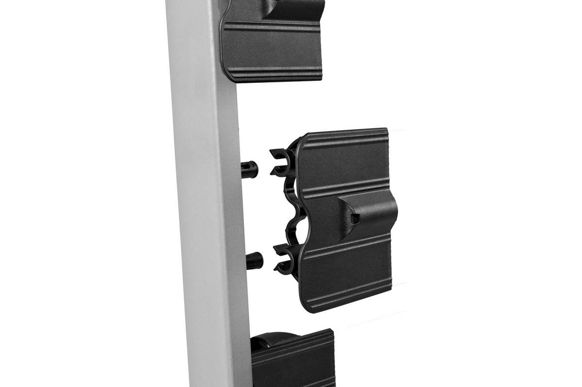Lattenrost Body Star ca. 80x200 cm - Anthrazit/Schwarz, Basics, Holz/Kunststoff (80/200cm) - Bessagi Home