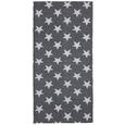 Outdoorteppich Stars 70x140cm - Weiß/Grau, MODERN, Textil (70/140cm) - Mömax modern living
