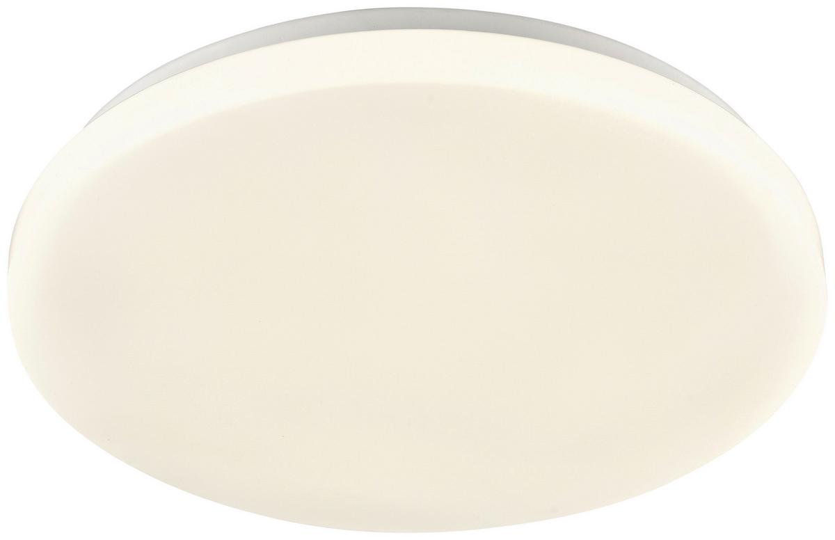 Deckenleuchte Woter max. 12 Watt - Weiß, KONVENTIONELL, Kunststoff/Metall (30/3cm) - Mömax