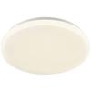 TAKLAMPA FÖR BADRUM WOTER - vit, Klassisk, metall/plast (30/3cm) - Mömax