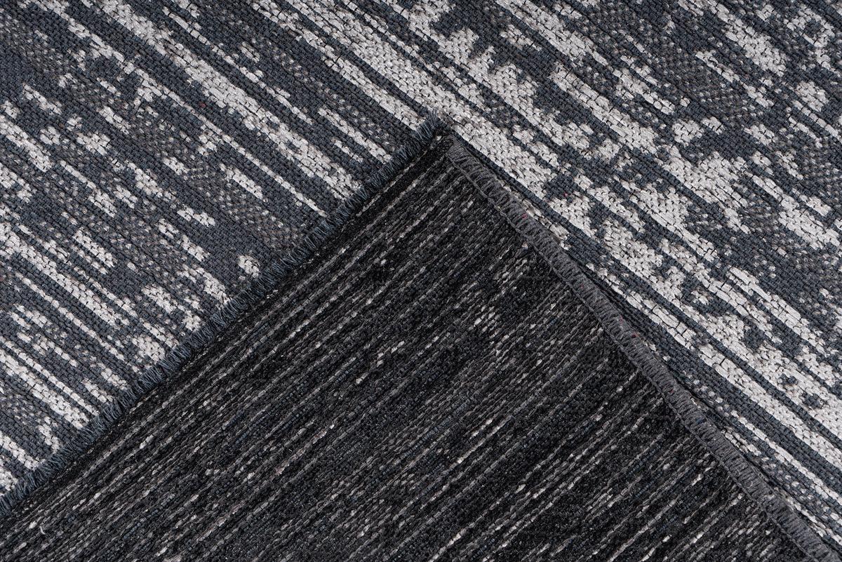 Vintage-teppich Kalevi 100 - Grau, Konventionell, Textil (120/170cm) - Kayoom