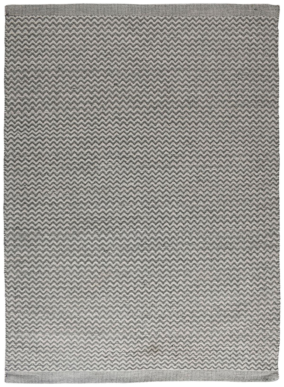 Wollteppich Shelley Schwarz ca. 160x230cm - Schwarz, Basics, Textil (160/230cm)