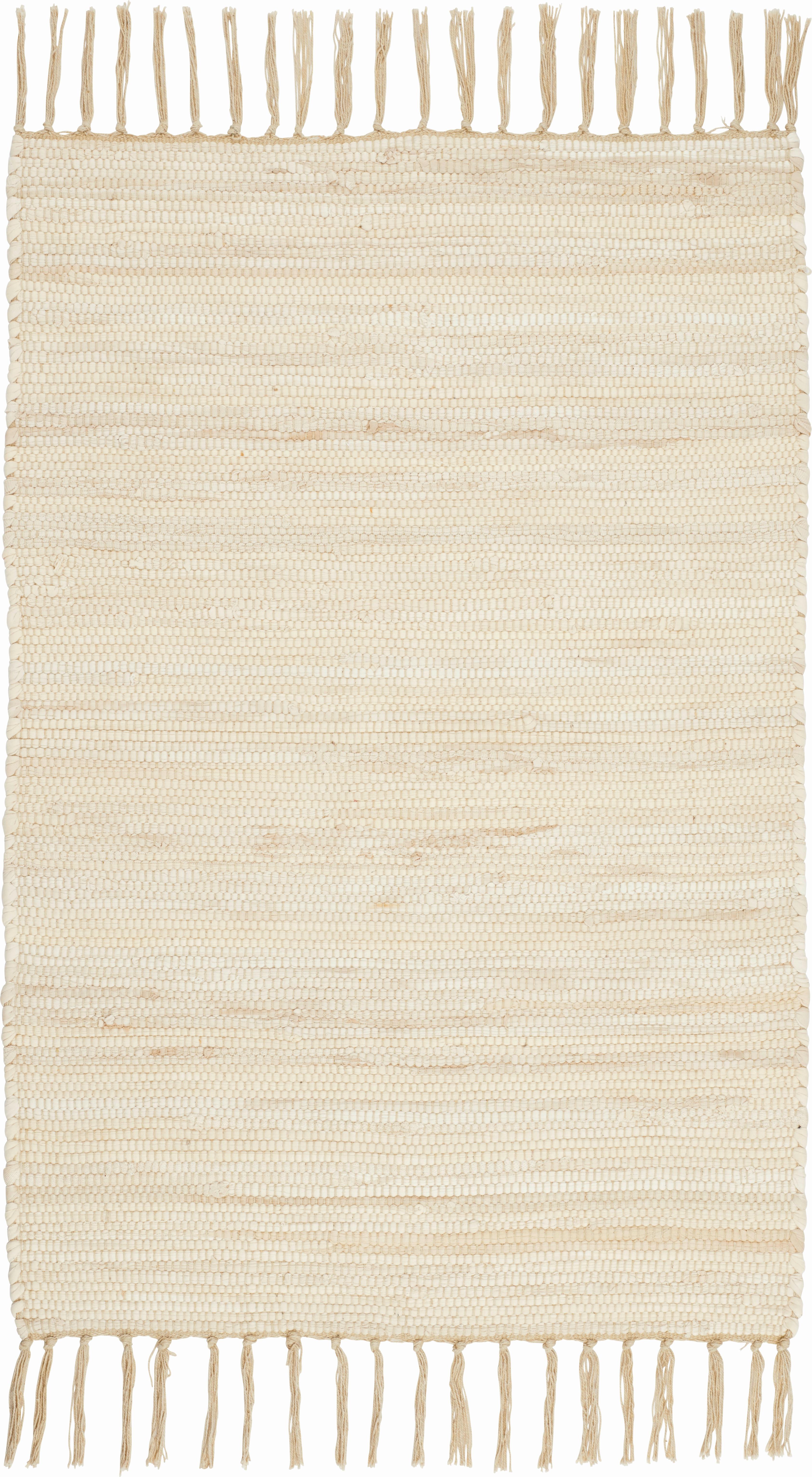 Preproga Iz Krp Julia 1 - krem barve, Romantika, tekstil (60/90cm) - Modern Living
