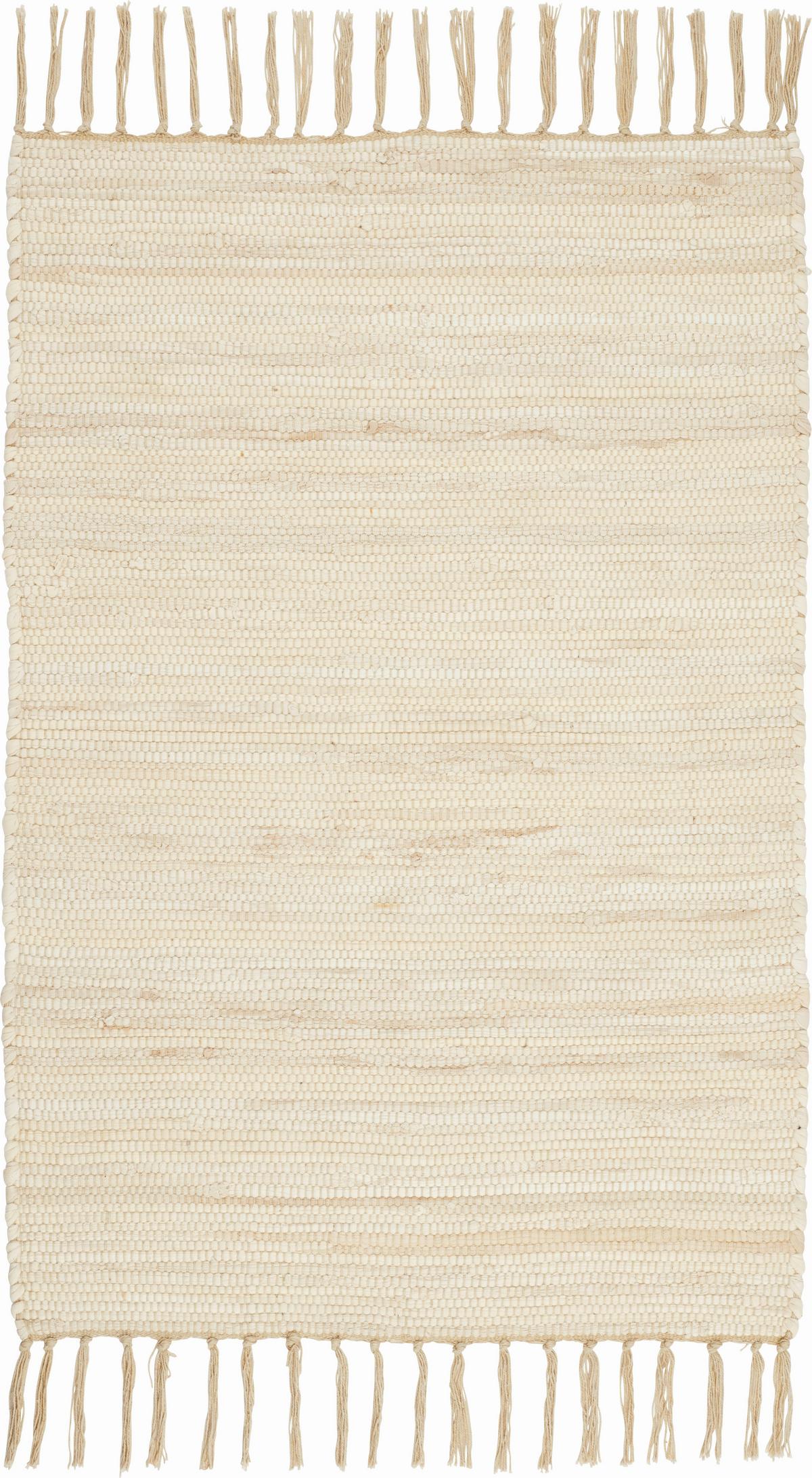 Preproga Iz Krp Julia 1 - krem barve, Romantika, tekstil (60/90cm) - Modern Living