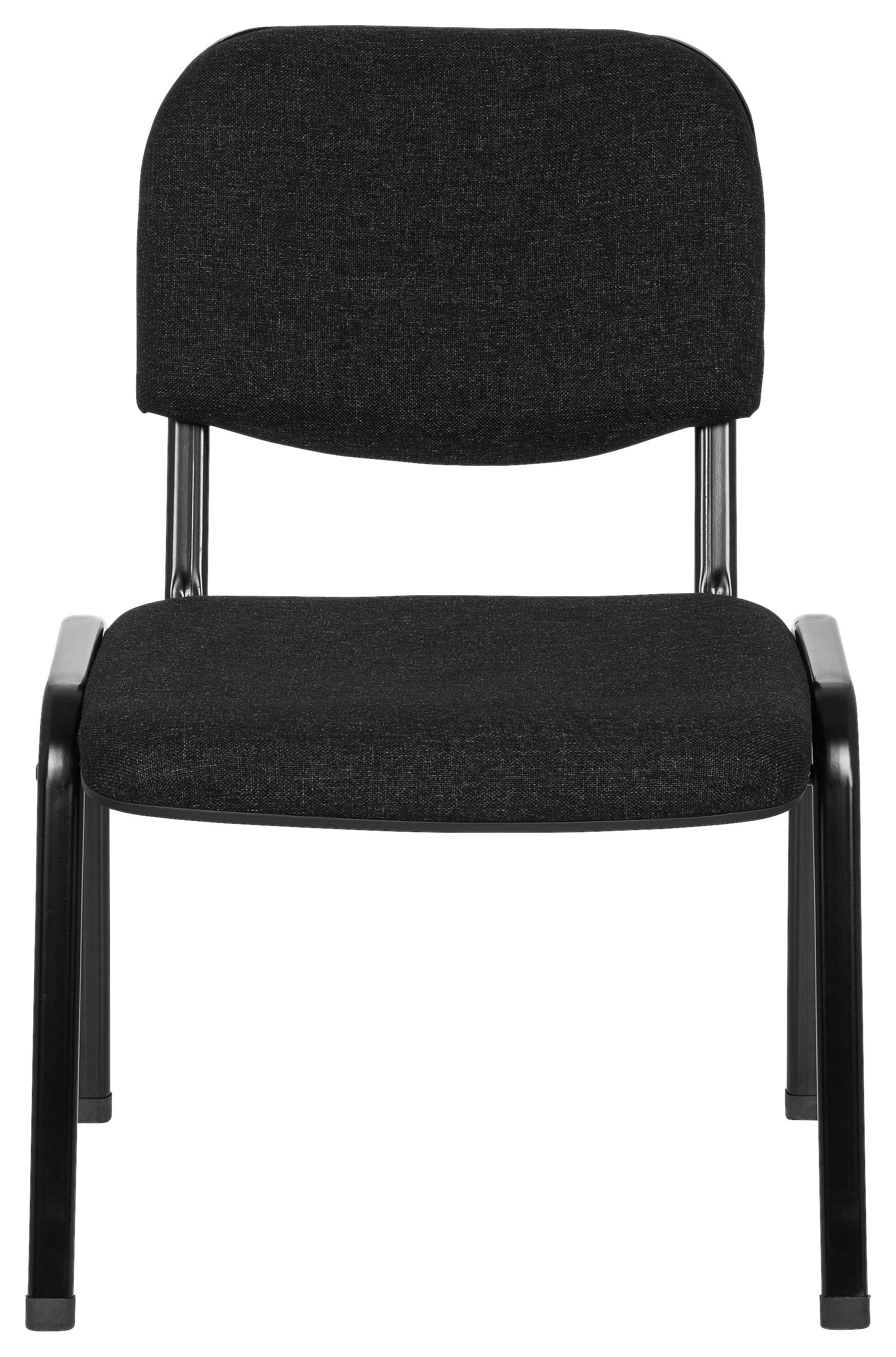 Konferenčni Stol Xt 600 Xl, Črna, Antracit Noge - črna/antracit, Basics, kovina/tekstil (60/87/55cm) - MID.YOU