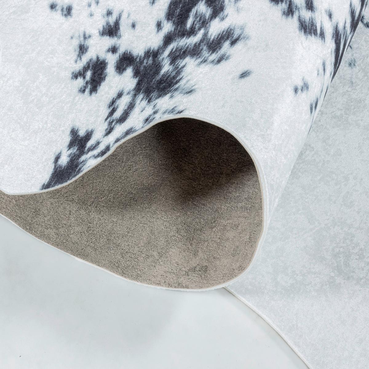 Preproga Etosha, 150x200cm, Črna, Bela - črna/bela, Design, tekstil (150/200cm) - Novel