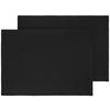 Tischset Steffi in Schwarz, 2 Stk. - Schwarz, Textil (33/45cm) - Mary's