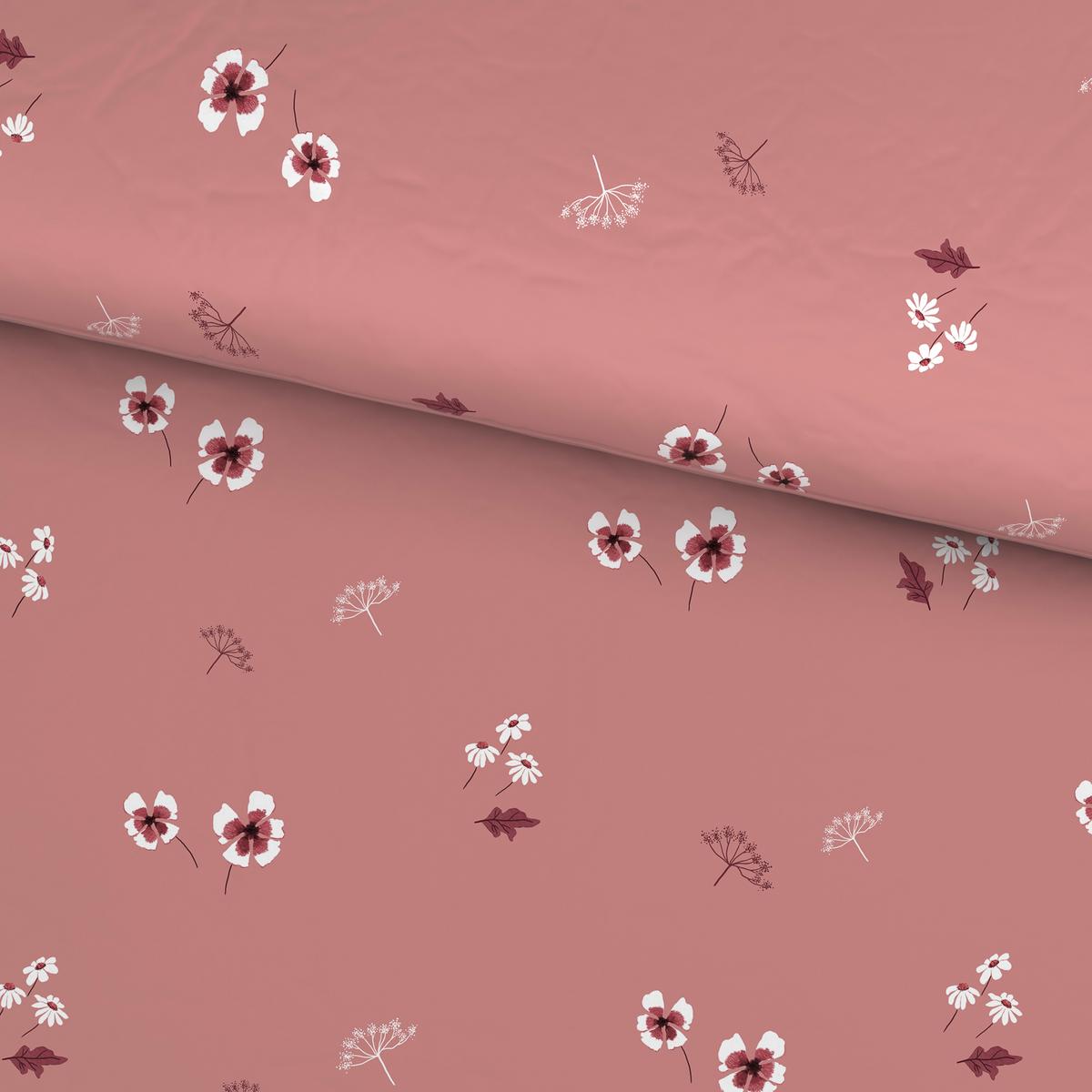 Bettwäsche Nelly Rosa ca. 135x200cm - Rosa, MODERN, Textil (135/200cm) - Mömax