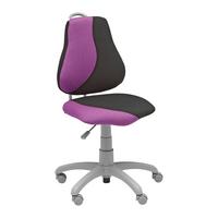 Jugenddrehstuhl Kiki S-Line Anthrazit/Lila - Anthrazit/Lila, KONVENTIONELL, Kunststoff/Textil (64/84-106/64cm) - Mömax