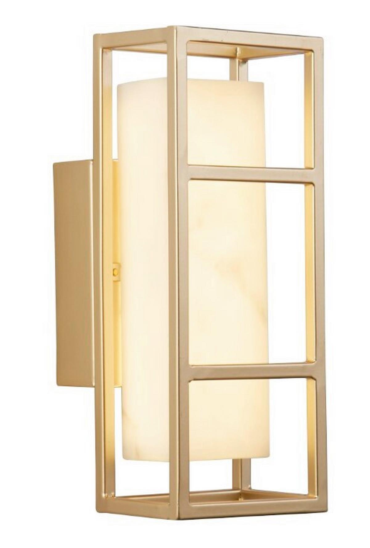 LED Falilámpa 45910go Mirage - aranyszínű, Design, műanyag/fém (10/25cm) - Searchlight