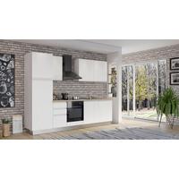 Blok Kuhinja S Aparatima Gilda Gola - bijela, Moderno, drvni materijal/drvo (285/216/60cm) - Modern Living