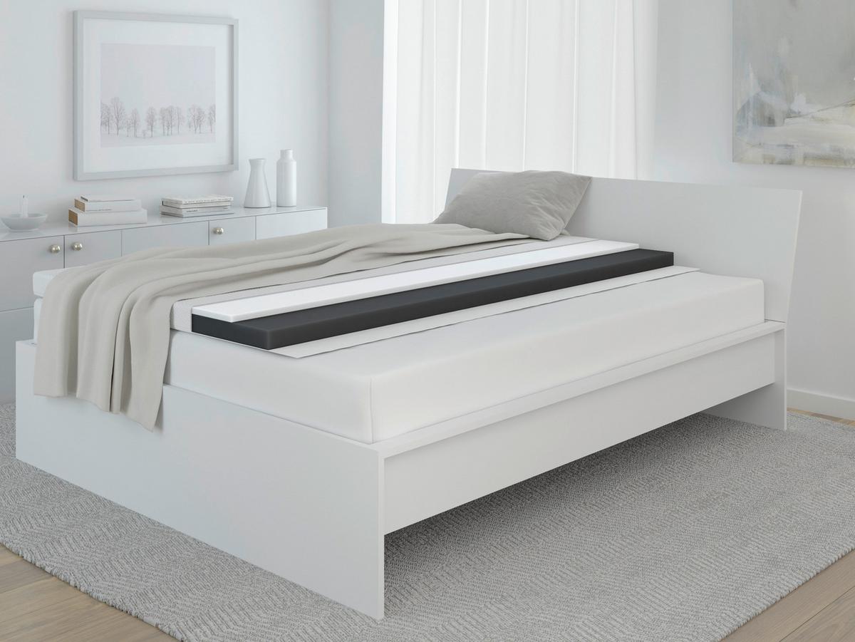 Nadmadrac Memory Combo - bijela, Konvencionalno (140/200cm) - Premium Living