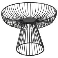 Dekoschale Cindy I in Schwarz - Schwarz, Basics, Metall (29/22cm) - Modern Living