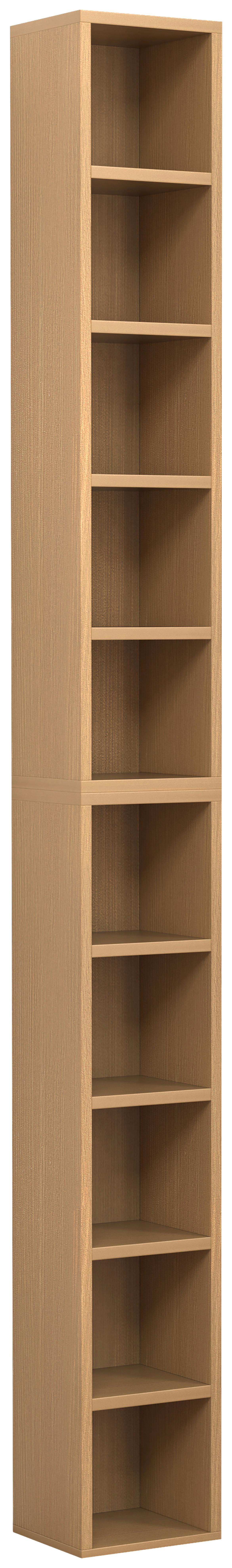 Regal Megosa S Buchefarben - Buchefarben, Design, Holzwerkstoff (40/94/17cm) - MID.YOU