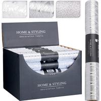 Dekoranyag Silver - ezüstszínű, textil (300cm)