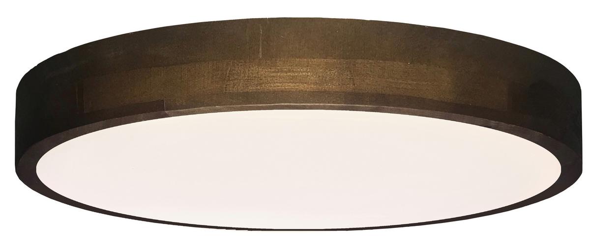 LAMPA SUFITOWA LED G97013/70 SLIMLINE LED / DE - biały/ciemnobrązowy, Konventionell, tworzywo sztuczne/metal (34/6,5cm) - Brilliant