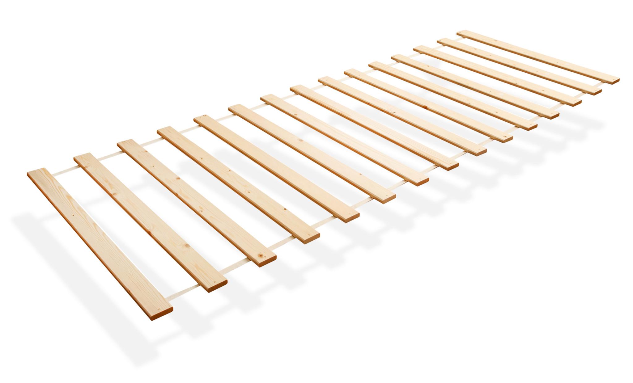 Rollrost ca. 90x200 cm Fichtenholz - Naturfarben, Basics, Holz (90/200cm) - MID.YOU