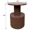 SOFFBORD AZURA -TREND- - brun, Lifestyle, trämaterial/trä (30/44cm) - Mömax