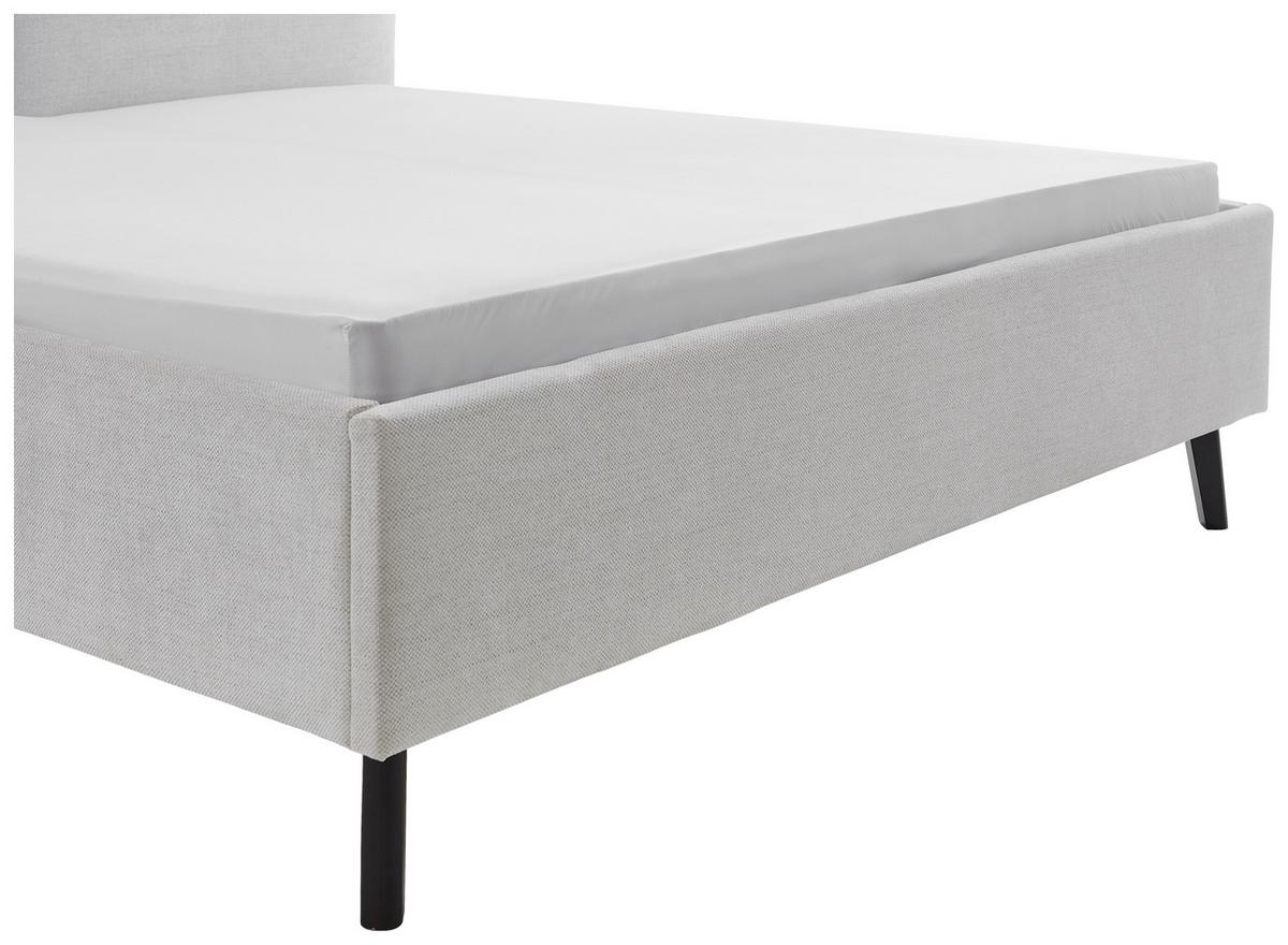 Polsterbett Palma Beige ca. 180x200cm - Beige, KONVENTIONELL, Holz/Textil (180/200cm) - Premium Living