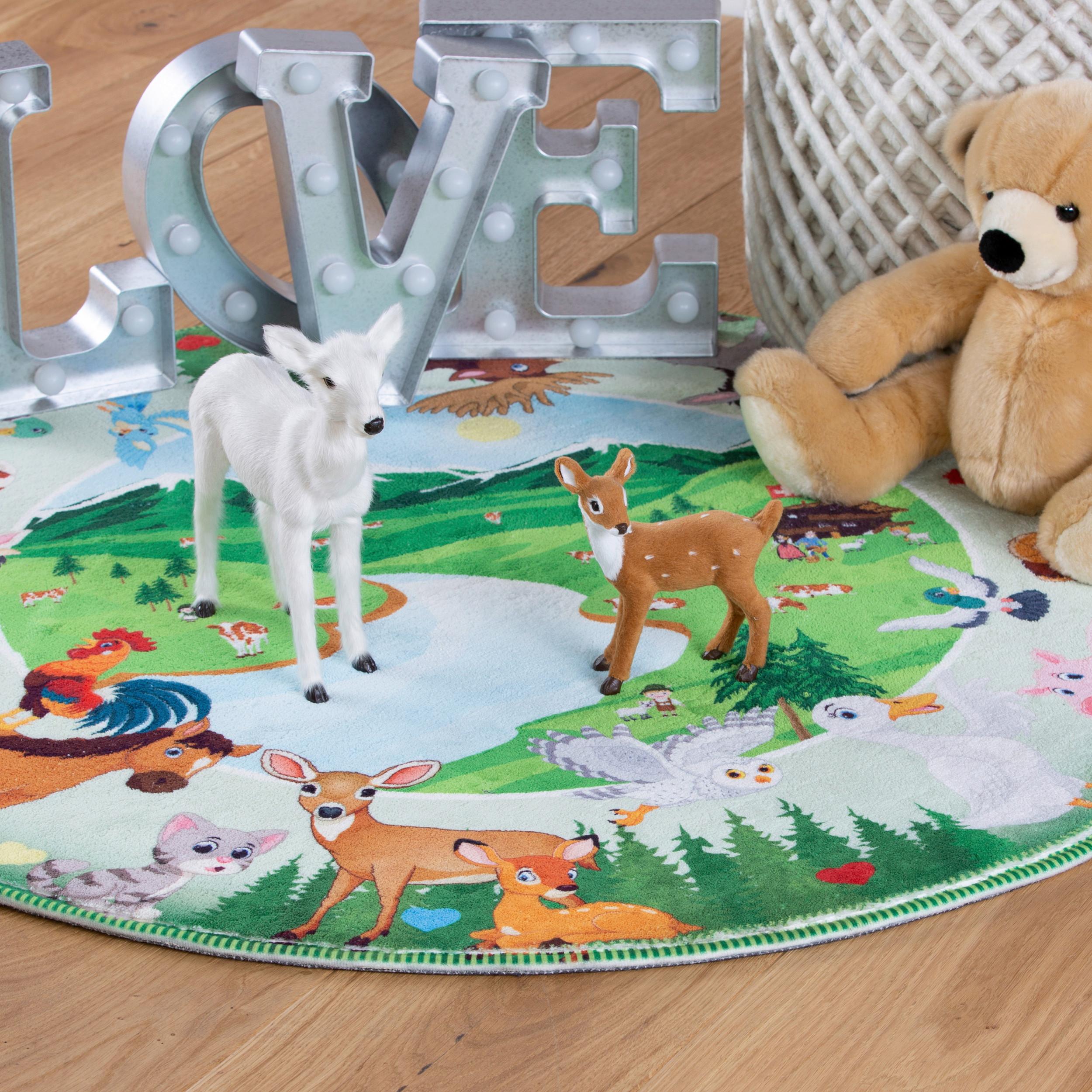 KINDERTEPPICH MY JUNO - multicolore, Trend, textile (80cm) - Ben'n'jen