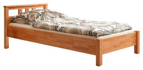 Bett "Merci", aus Buche, buchefarben - Buchefarben, KONVENTIONELL, Holz (90/200cm) - MID.YOU