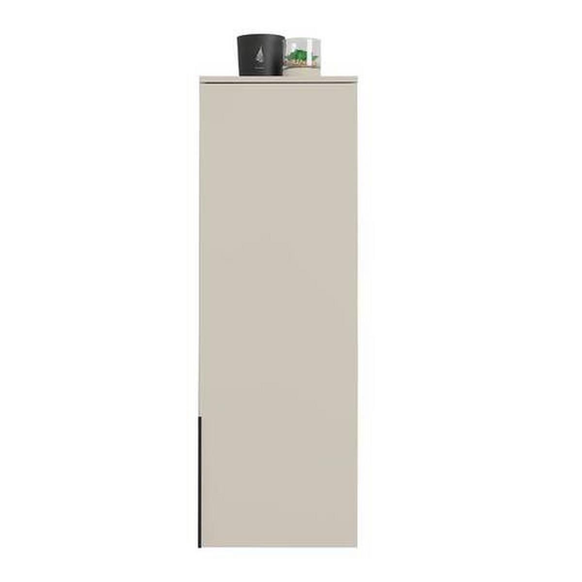 Hängeelement GW-Fresno in Kaschmir - Kaschmir/Schwarz, Modern, Holzwerkstoff/Metall (40/119/30cm) - Premium Living