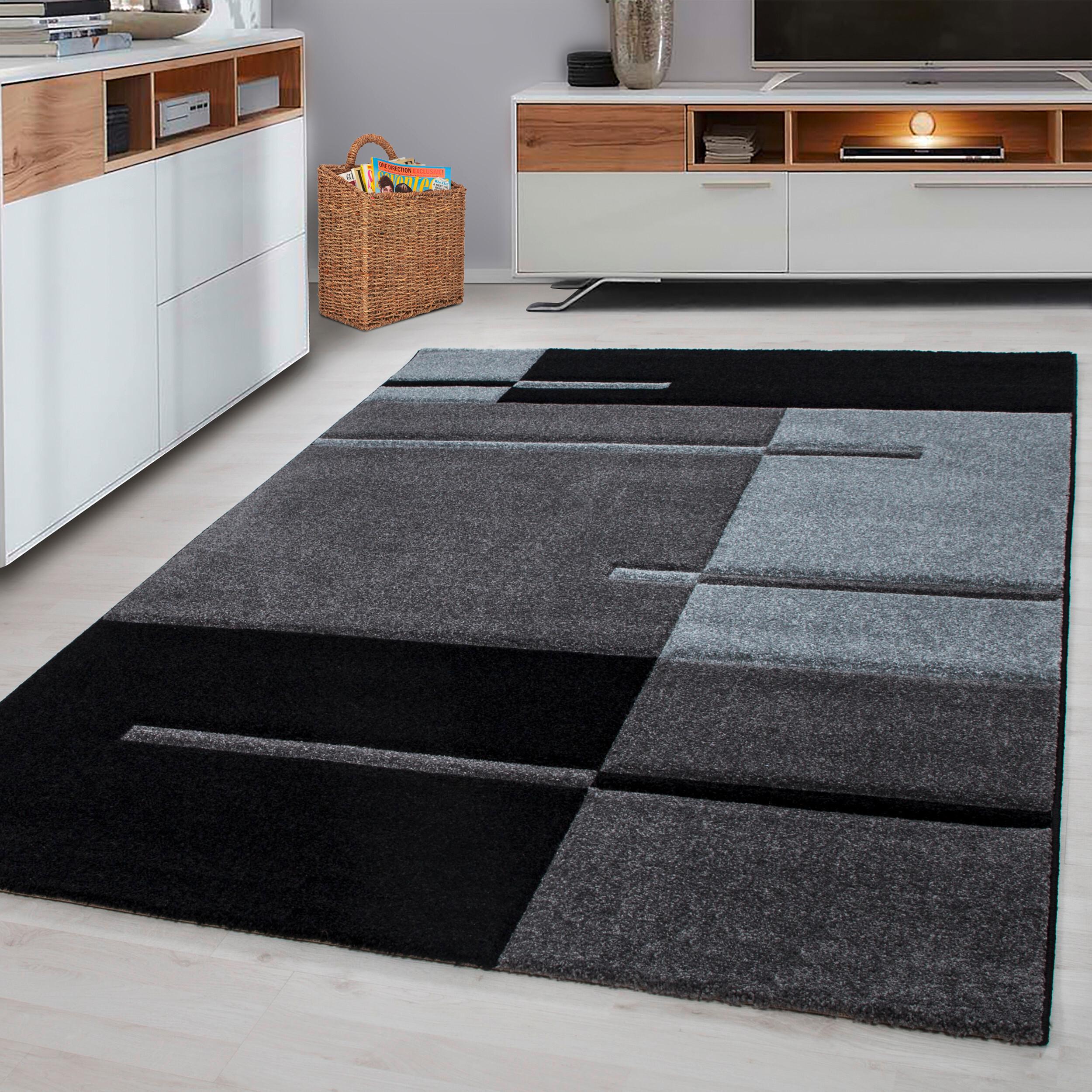 Ravno Tkana Preproga Hawaii, Siva, 140x200cm - siva, Basics, tekstil (140/200cm) - Novel
