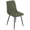 STOL NINO - grön/svart, Modern, metall/trä (45/88/54,5cm) - Mömax