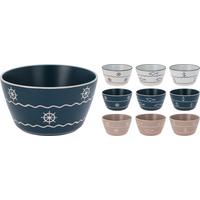 Müzlis Tál Marine - barna/kék, kerámia (14/8cm)