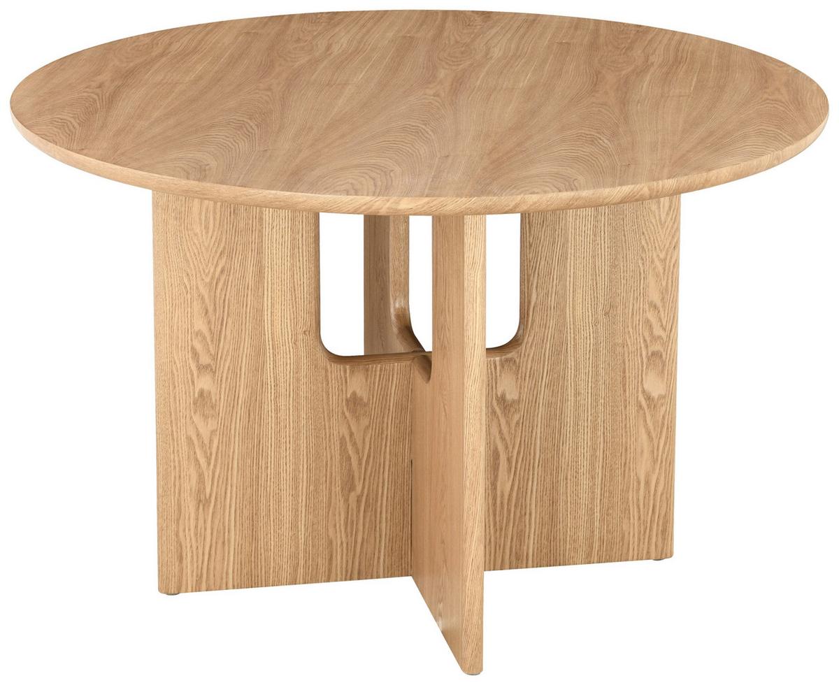 Jedilna Miza Levi, Barva Hrasta, Ø 120 - barve hrasta, Moderno, leseni material/les (120/75cm) - Livetastic