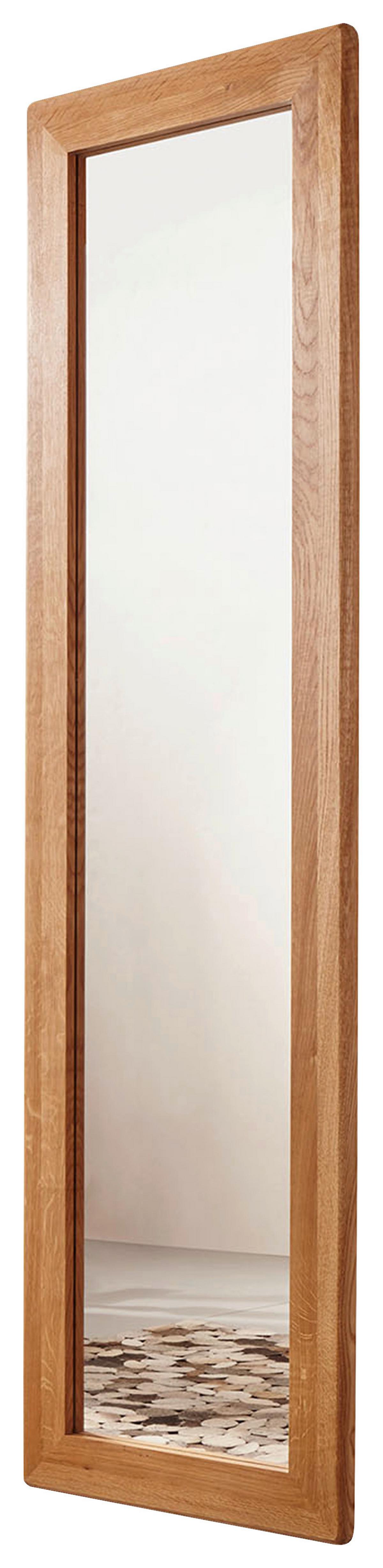 LUSTRO ŚCIENNE KM-0240 - kolor dębowy, Basics, drewno (50/174/2,5cm)