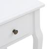SMINKBORD SARA II - vit/bronsfärgad, Romantik / Lanthus, metall/trämaterial (80/130/40cm) - Mömax