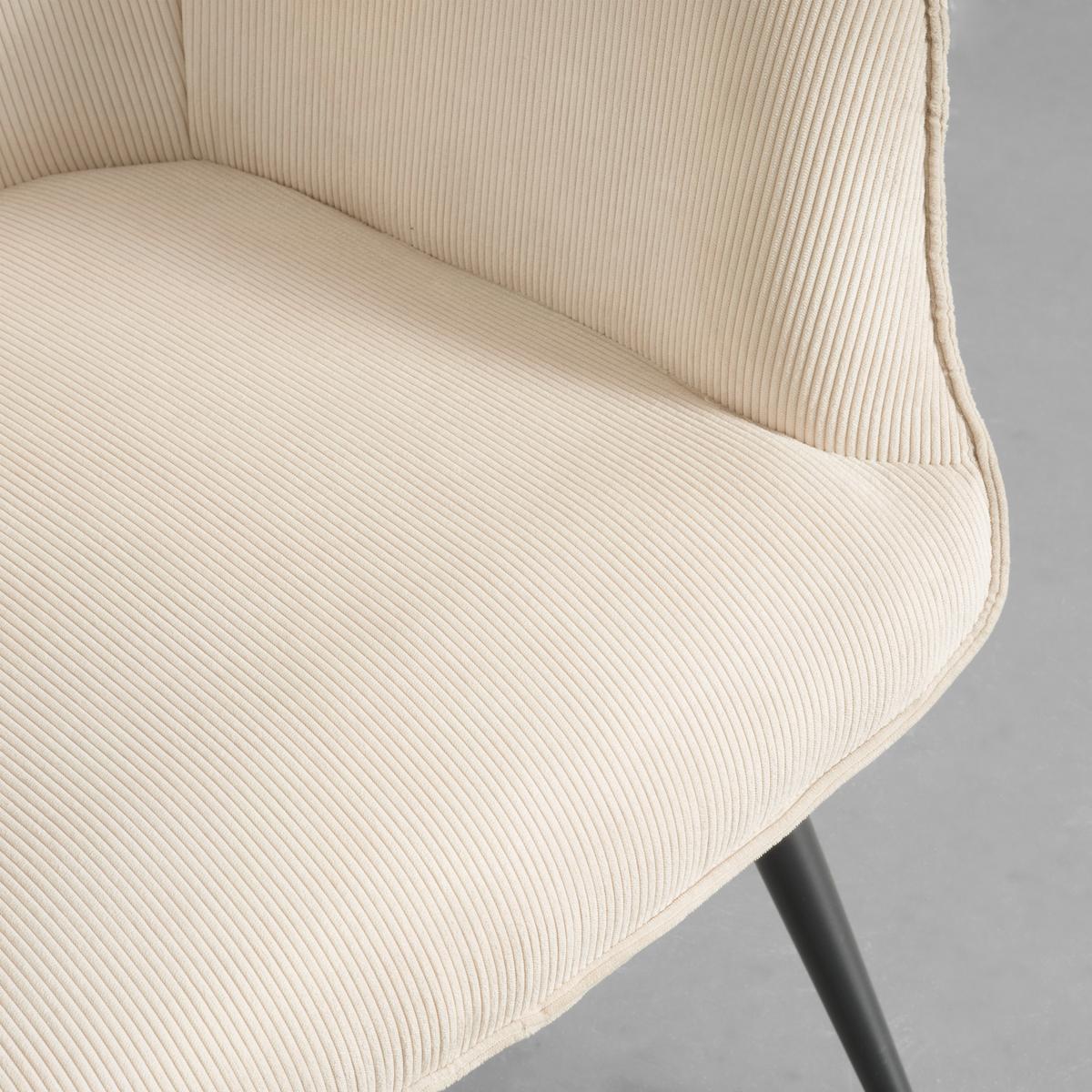 Sessel Gunvor Beige - Beige/Schwarz, MODERN, Holz/Textil (70/99/79cm) - Based