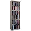CD-Regal Vetro in Eichefarbe, B: 31 cm - Eichefarben, KONVENTIONELL, Glas/Holzwerkstoff (31/92/18cm) - MID.YOU