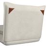 BÄDDFÅTÖLJ MACY - vit, Modern, metall/textil (83/70/84cm) - Bessagi Home