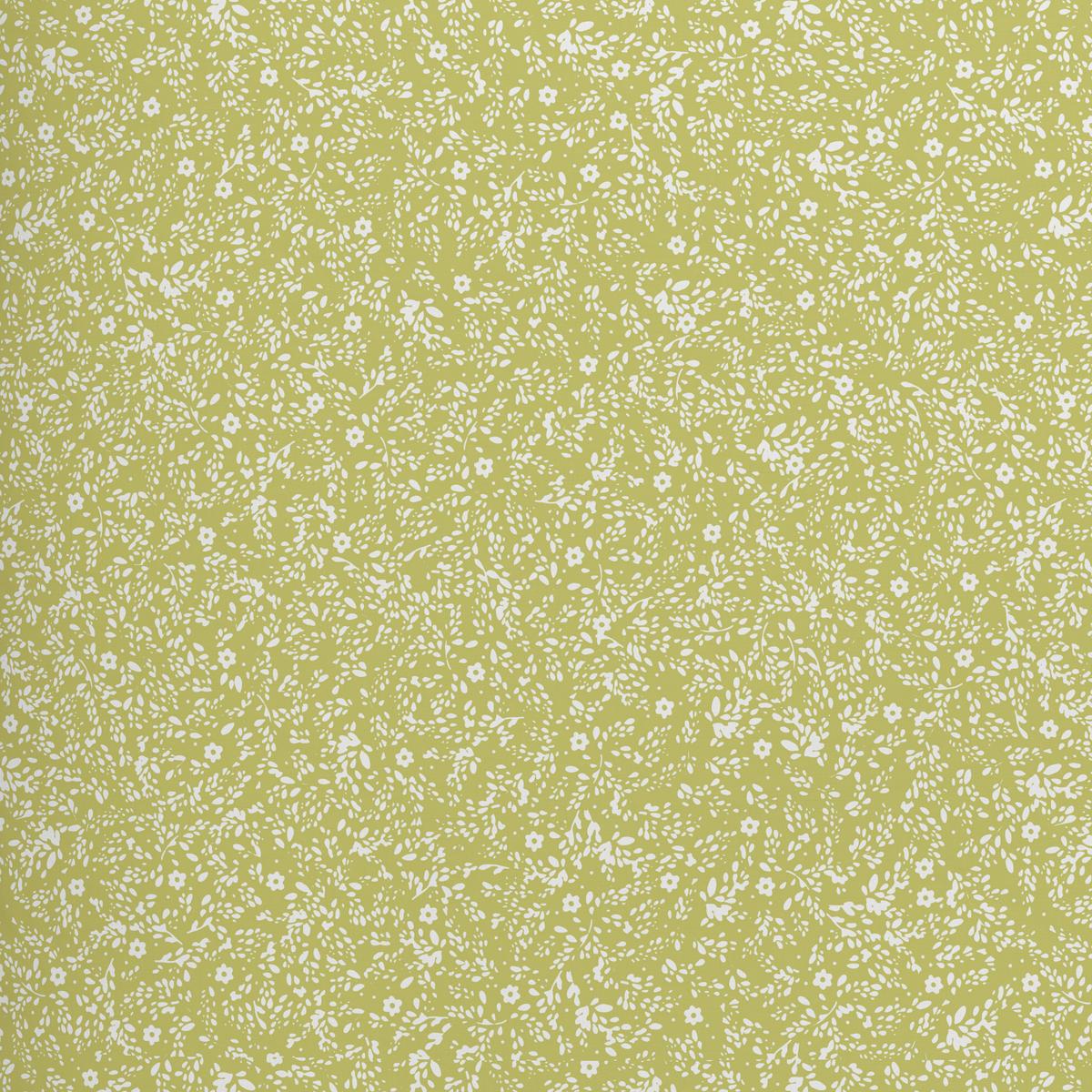 Bettwäsche Barn Flower in Grün/Weiss ca. 135x200cm - Weiß/Grün, KONVENTIONELL, Textil (135/200cm) - Modern Living
