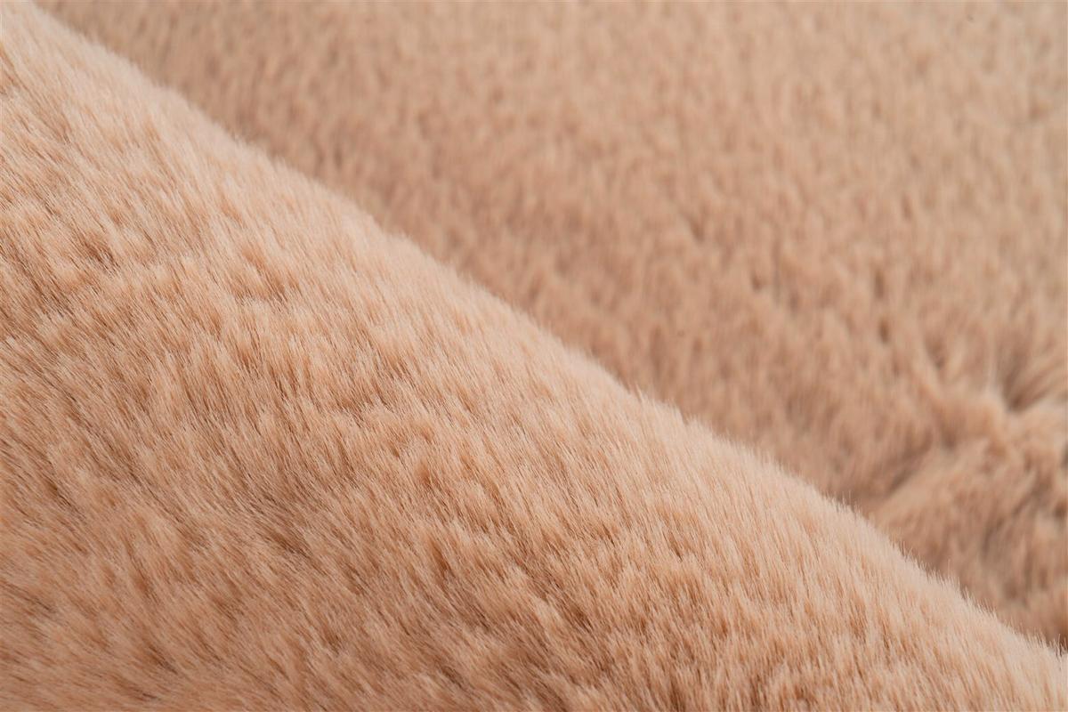 FELLTEPPICH RABBIT 425 - Beige, Konventionell (40/60cm) - Kayoom