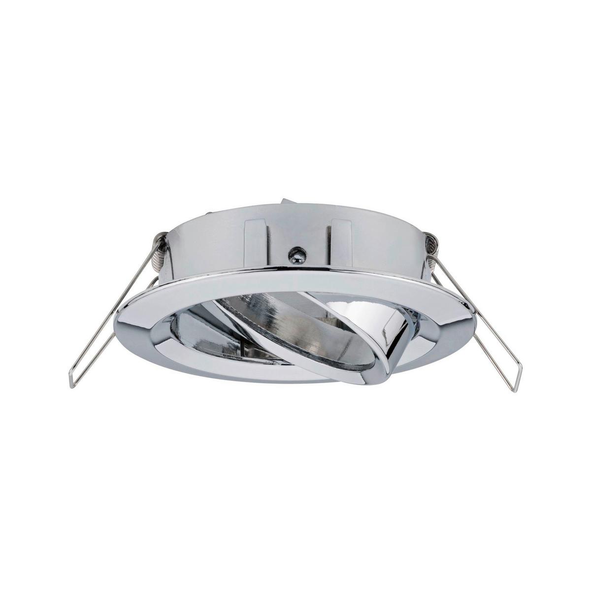Deckenleuchte Choose! Spot Set max. 10 Watt, 3-teilig - Chromfarben/Alufarben, Basics, Metall (8,4cm) - Paulmann