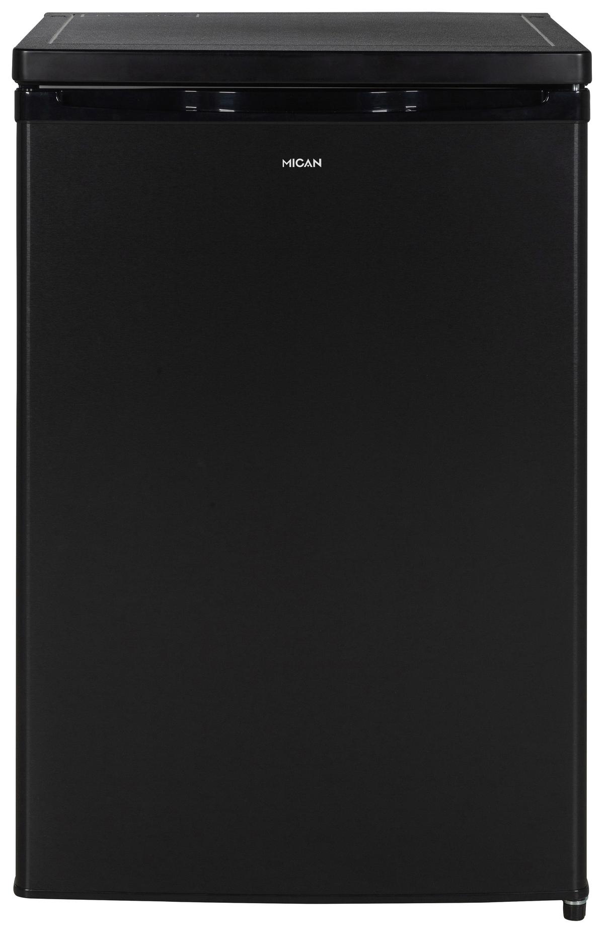 Kühlschrank SKHTMG4SSDID Schwarz - Schwarz, Basics, Glas/Metall (55/85/58cm) - Mican