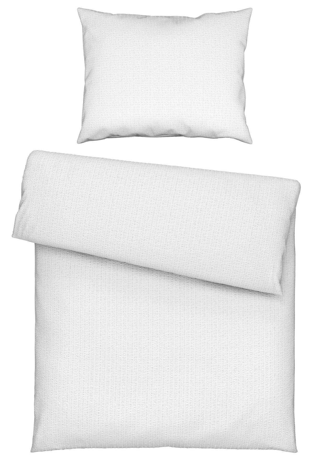 Ágyneműhuzat-garnitúra Gisi - fehér, Konventionell, textil (140/200cm) - Modern Living