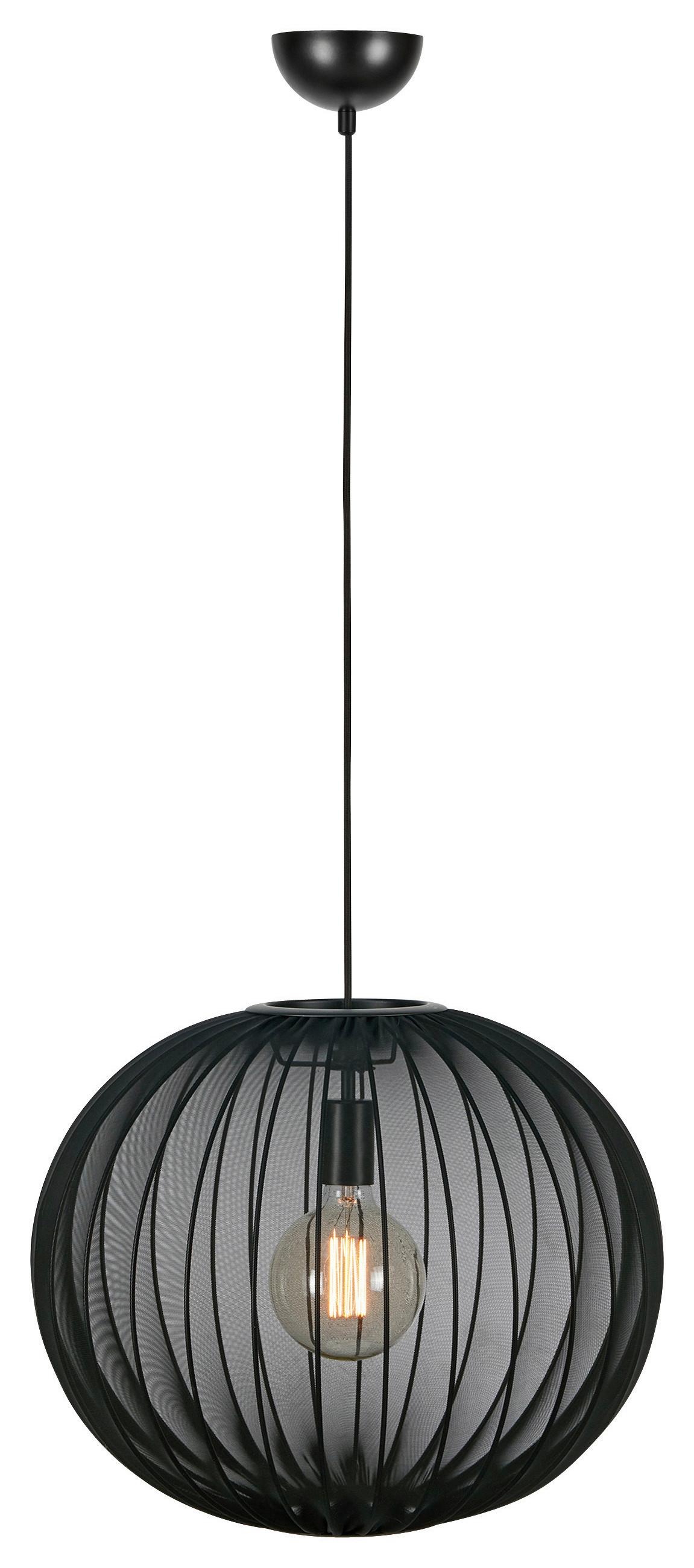 Pendelleuchte Florence max. 40 Watt - Schwarz, Basics (50/50/40cm) - Markslöjd