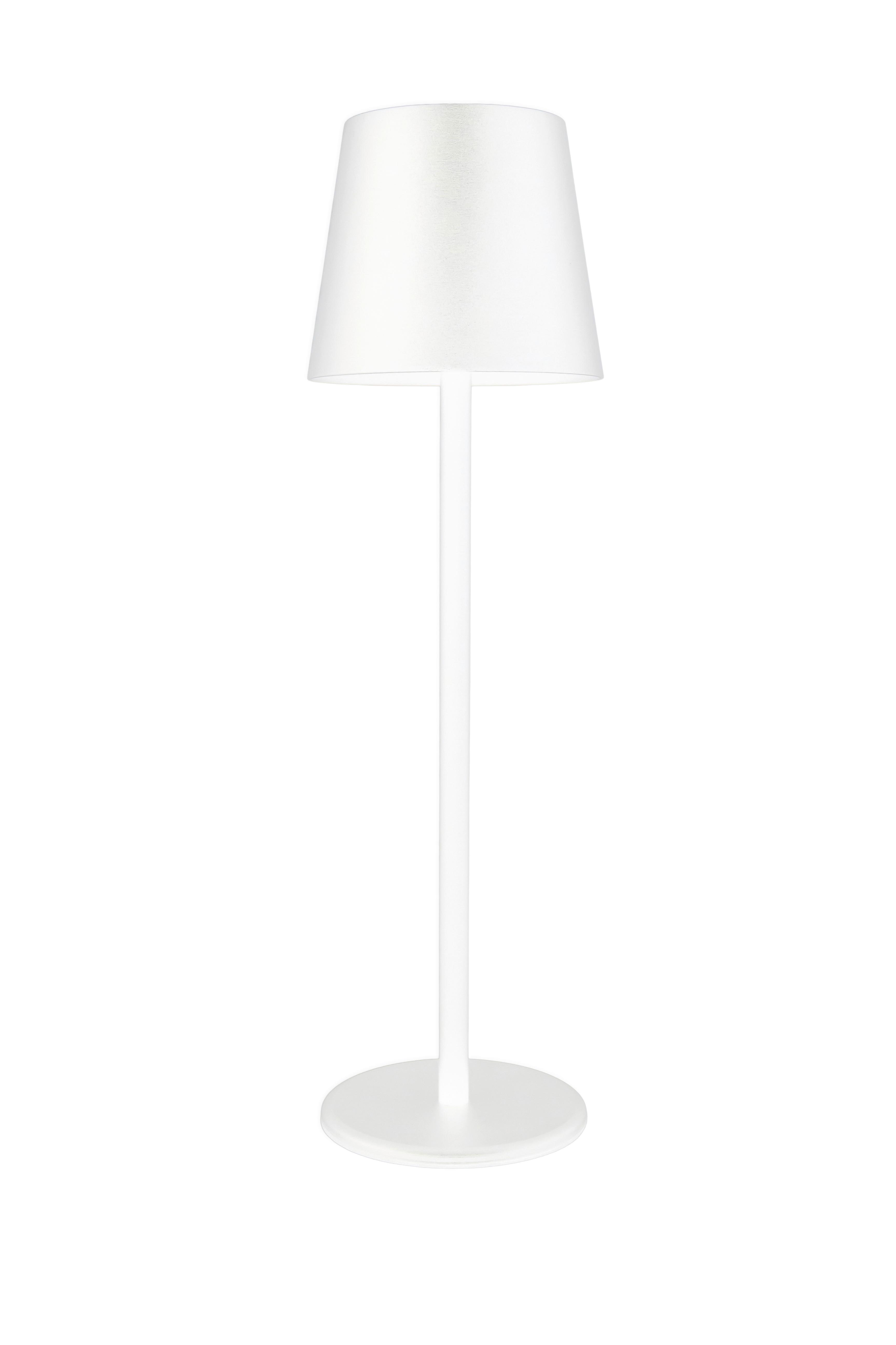 LAMPA STOŁOWA Z AKUMULATOREM BASIC TABLE *SBN* - biały, Design, tworzywo sztuczne/metal (11,5/36cm) - Novel