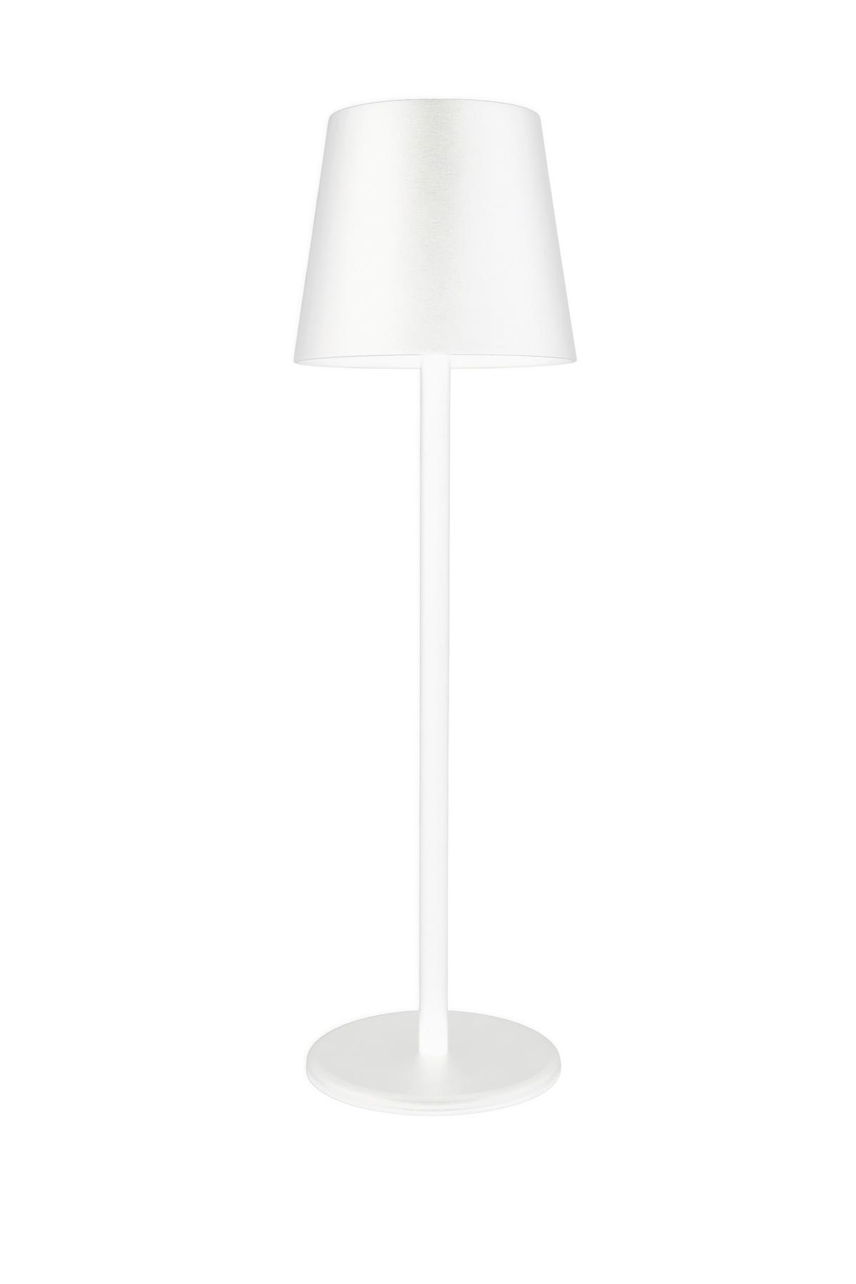LAMPA STOŁOWA Z AKUMULATOREM BASIC TABLE *SBN* - biały, Design, tworzywo sztuczne/metal (11,5/36cm) - Novel