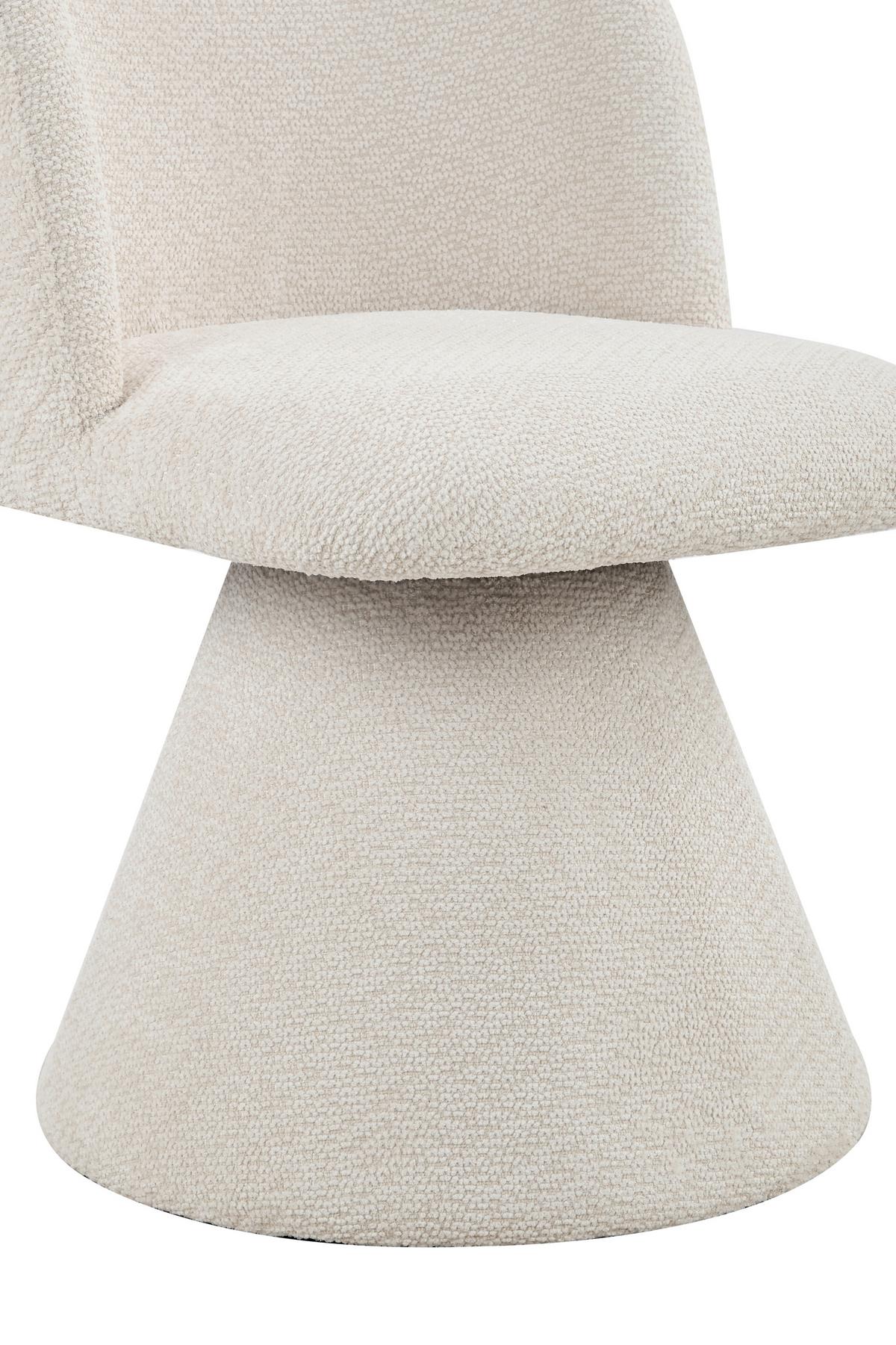 STUHL-SET BARI II S 2ER-SET - Beige, MODERN, Textil/Metall (54/84/61cm) - MID.YOU