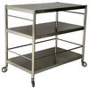 SERVERINGSVAGN SANDRO -EXKLUSIV- - silver/svart, Klassisk, metall/plast (95/88/55cm) - Mömax