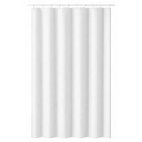 Zuhanyfüggöny Mati 180/200 - fehér, Basics, textil (180/200cm)