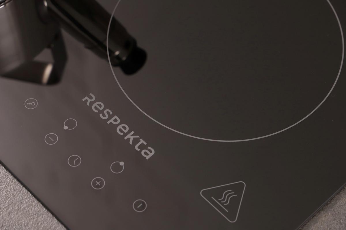 Indukcijska Kuhalna Plošča Domino, 29x52cm - črna, Basics, steklo (29/5,8/52cm) - Respekta