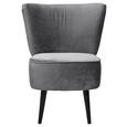 Sessel in Grau 'Lord' - Schwarz/Grau, Trend, Holz/Holzwerkstoff (65/89/70cm) - Livetastic Sessel in Grau 'Lord' - Schwarz/Grau, Trend, Holz/Holzwerkstoff (65/89/70cm) - Livetastic