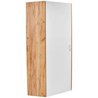 Dulap Tio - alb/culoare lemn stejar, Modern, material pe bază de lemn (80/80cm) - Modern Living
