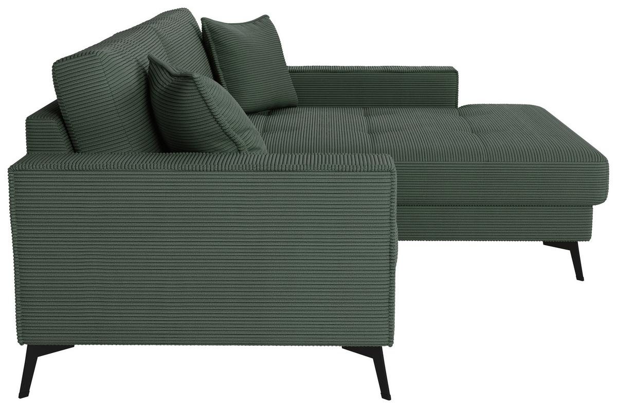Coltar TED - verde închis, Trend, textil (228/174cm) - Modern Living